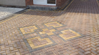 New driveway installed by us with nice designs
