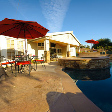 Pool Remodel w/ New Spa