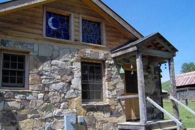 Example of a mountain style exterior home design in Other
