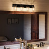 Luxury Farmhouse Bath Vanity Light, Bridgeport Series, Olde Bronze