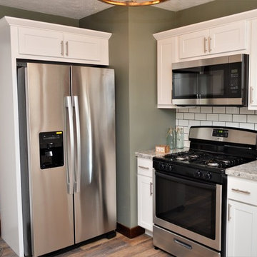 Kokomo, IN. BaileyTown USA. White Maple Kitchen