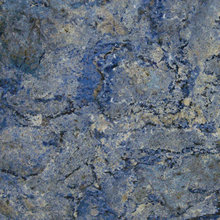 blue countertop
