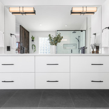 Witherspoon Project – A White & Modern Ensuite Design