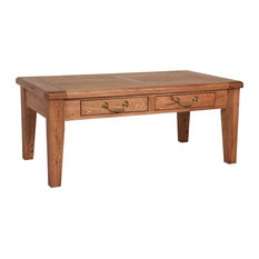 Rustic Manor Solid Oak Coffee Table