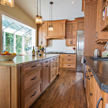 Mississauga Cherry wood Kitchen