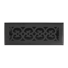 Floor vent register