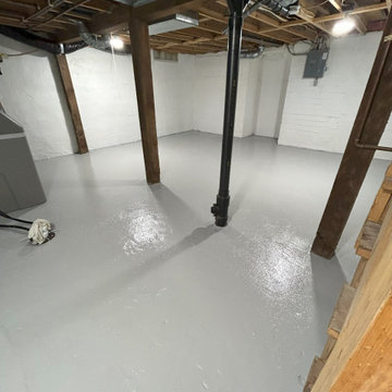 Basement Epoxy Finish