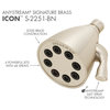 Anystream Icon 8-Jet Showerhead, Brushed Nickel