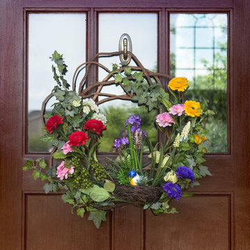 Colorful Spring Wreath