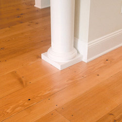 Close Up of Reclaimed Douglas Fir Flooring Grain and Character - Hardwood Flooring