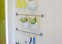 Like this idea for my laundry room