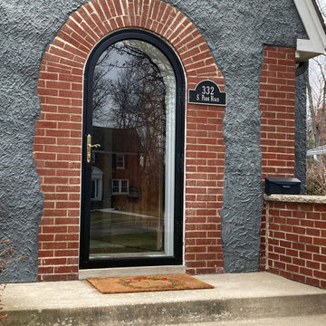 Round Top Storm Door / After