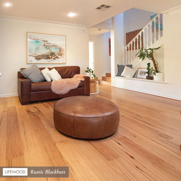Rustic Blackbutt, the latest trend in 2023 flooring, compliments any home style.