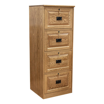 Traditional 4-Drawer File Cabinet