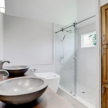 Woodlands Remodel From Production Home To Custom Home