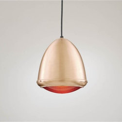 H-7230-C-24-RED 1-Light Pendant Light - Pendant Lighting