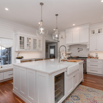 Classic White Kitchen in Beverly