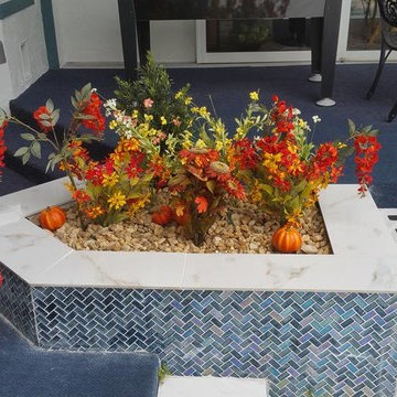 Seasonal Artificial Outdoor Floral Arrangements