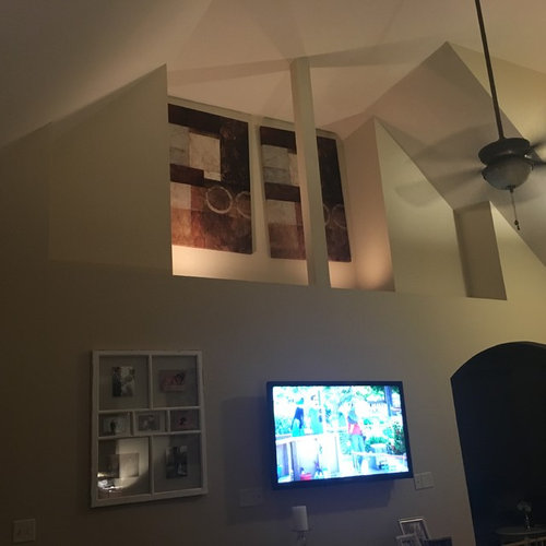 Please Help Me With This Giant Wall Cut Out In My Living Room