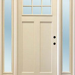 Craftsman 6-Lite with Sidelites - Front Doors