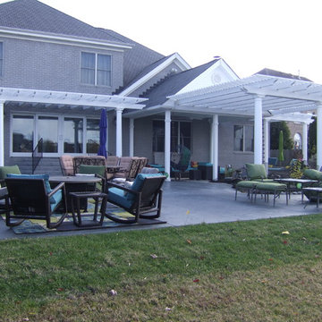 Backyard Oasis "3 Pergolas and a covered Porch"