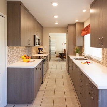 Modern Galley Kitchen in Alameda