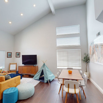San Diego-High Ceiling Conversion to Bedroom and Bathroom