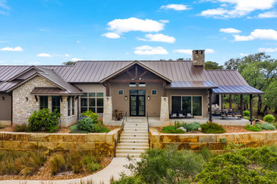 Inspiration for an exterior home remodel in Austin