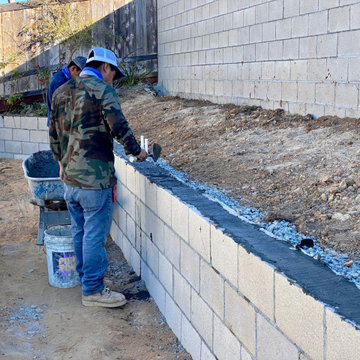 Building a Retaining Wall in La Jolla