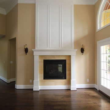 Custom fireplace design