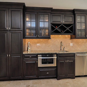 Basement Finishing with Bar