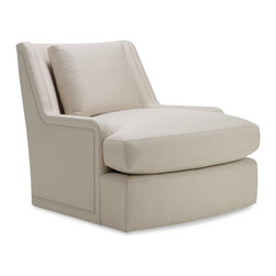 Colin Cab Swivel Chair - Baker Furniture - Armchairs And Accent Chairs