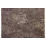 Bareens Designer Rugs - Bohemian Ziegler Anette Brown Green Wool&Silk Rug - 6'1'' x 8'10'' - Enhance the ambiance of your home with this magnificent Persian-influenced Turkish hand-knotted rug made by skilled artisans capable of creating the most exceptional vegetable dyes and hand-spun wool. This exquisite handmade rug is a one-of-a-kind  Kafkaz, otherwise identified as Chobi, Chobi Peshawar, Oushak, or Ziegler rug. These handmade rugs are crafted in Pakistan utilizing superior-quality wool imported from Australia, New Zealand, and Korea in two types of weaves: the Persian weave and the Mori weave. This rug is meticulously crafted by hand using the finest natural vegetable dyes extracted from local plants. The artisans use a blend of hand-spun local and fine merino wool, resulting in a rug with a compelling texture, higher lanolin content, and longer staple. The artisans occasionally incorporate natural or artificial silk into the pile to enhance specific motifs. The finished product is an awe-inspiring execution of flawless design and an understated palette that exudes elegance.