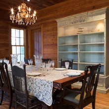 basement bookshelves