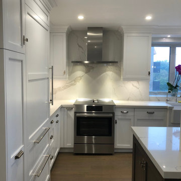 Spectacular Summit Apartment Transformation - View of Range and Hood
