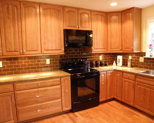 Honey Oak Cabinets Ideas, Pictures, Remodel and Decor