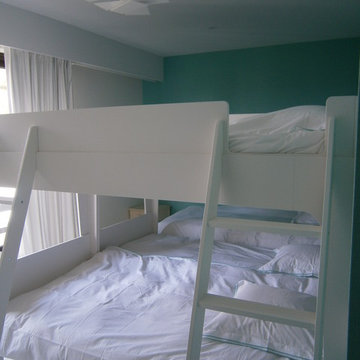 Fraîcheur & design en blanc et turquoise