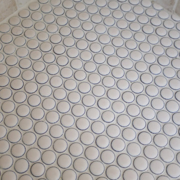 Custom Shower Floor Tile Detail