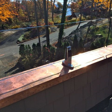 Glass Balcony Fence - Branford CT