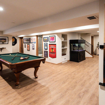 All Fun & Games – Orland Park Basement Retreat
