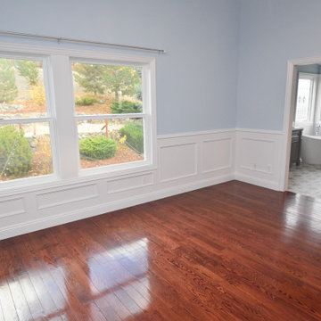 Chris and Betsy Wilson Master Bedroom Ensuite Before and After.