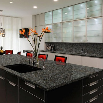 Butterfly Beige Granite Kitchen