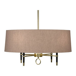 Robert Abbey - Jonathan Adler Ventana Single Shade Chandelier - Chandeliers