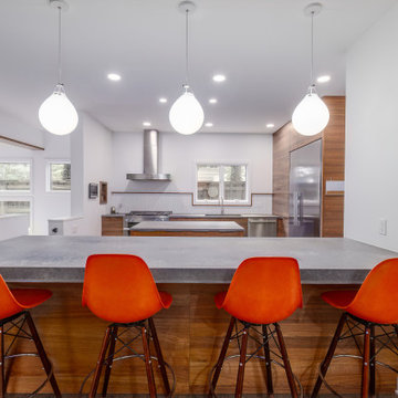 Sleek + Stylish Ann Arbor Kitchen