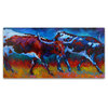 Marion Rose 'Moving At Dusk' Canvas Art, 24 x 12