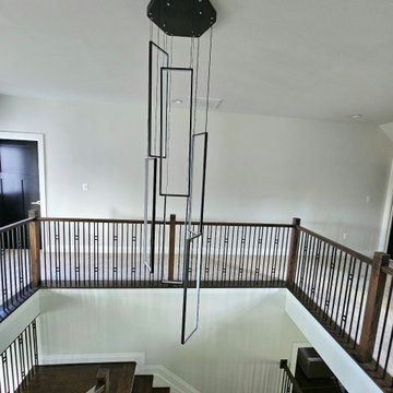 Project #109 | U-Shaped Stairs in Countryside Retreat
