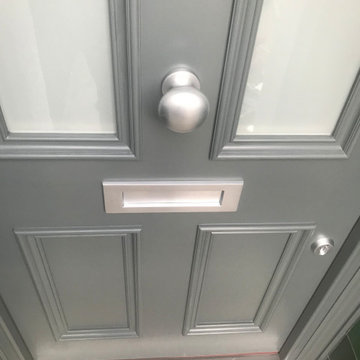 Victorian front door fitted in London