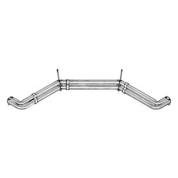 Kirsch Lockseam Bay Window Double Curtain Rod - Curtain Rods
