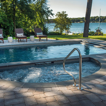 Delavan, WI Swimming Pool and Hot Tub