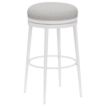 Hillsdale Aubrie Metal Swivel Stool, Counter Height